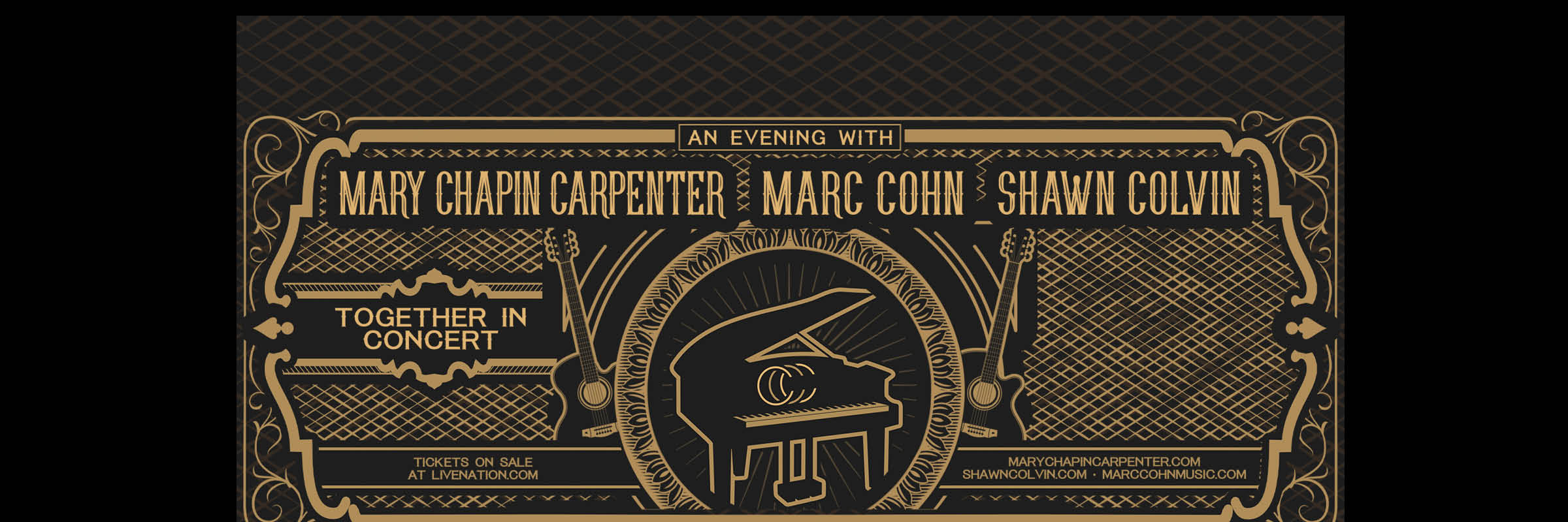 CANCELED: Mary Chapin Carpenter, Marc Cohn, Shawn Colvin: Together in Concert